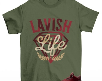 Lavish Sneaker Shirt Olive to Match Jordan 3 Bin 23