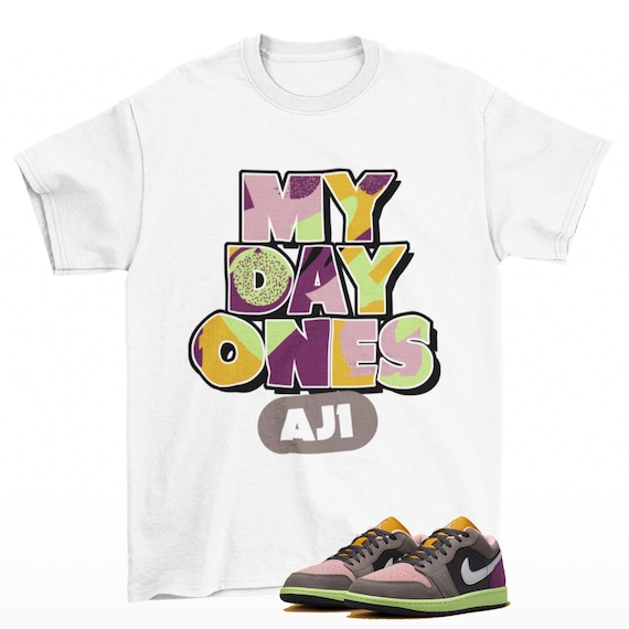 Buy Day One Sneaker Shirt White to Match Jordan Low Tokyo Bio