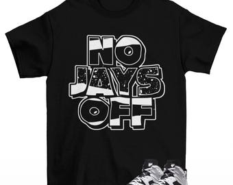 Jay All Day Sneaker Shirt Black to Match Jordan 6 Retro Oreo