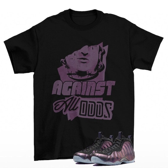 All Odds Sneaker Shirt to Match Foamposite One Eggplant