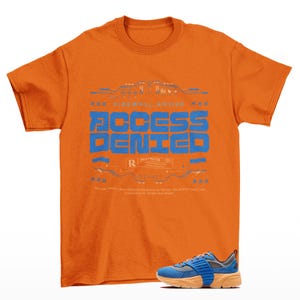 Firewall Sneaker Shirt Orange to Match Jordan Trunner Blue Beyond