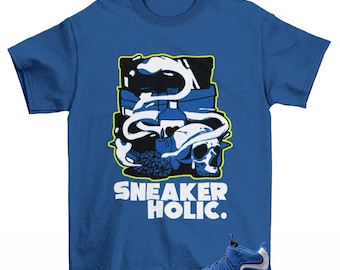 Sneaker Holic Sneaker Shirt Blue to Match Griffey Max 1 Volt Royal