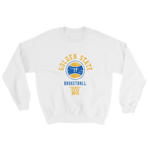 Retro Golden State Basketball Crew, Vintage, Unisex Sweatshirt