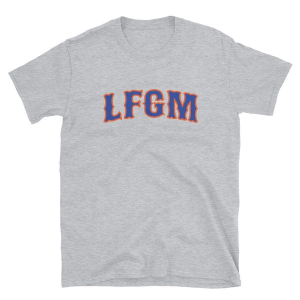 LFGM Tee, New York Baseball, Short-Sleeve Unisex T-Shirt