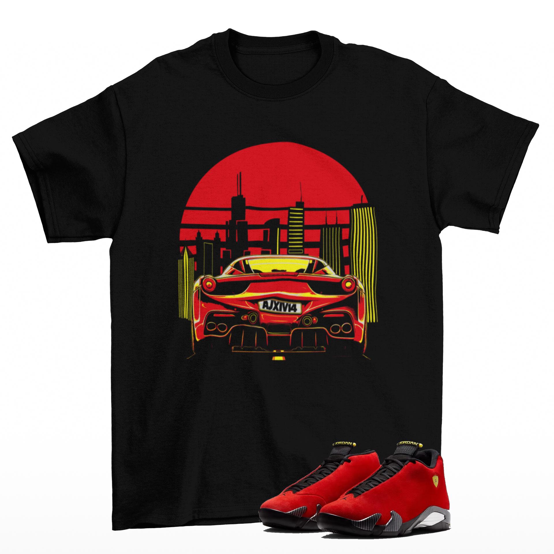 black ferrari 14s shirt