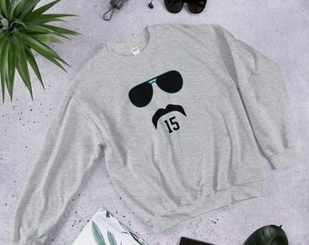 Crew inspiré de Gardner Minshew Stache, football Jaguars, sweat-shirt unisexe