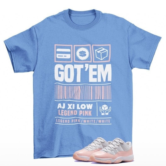 Pink and blue jordan shirt hotsell