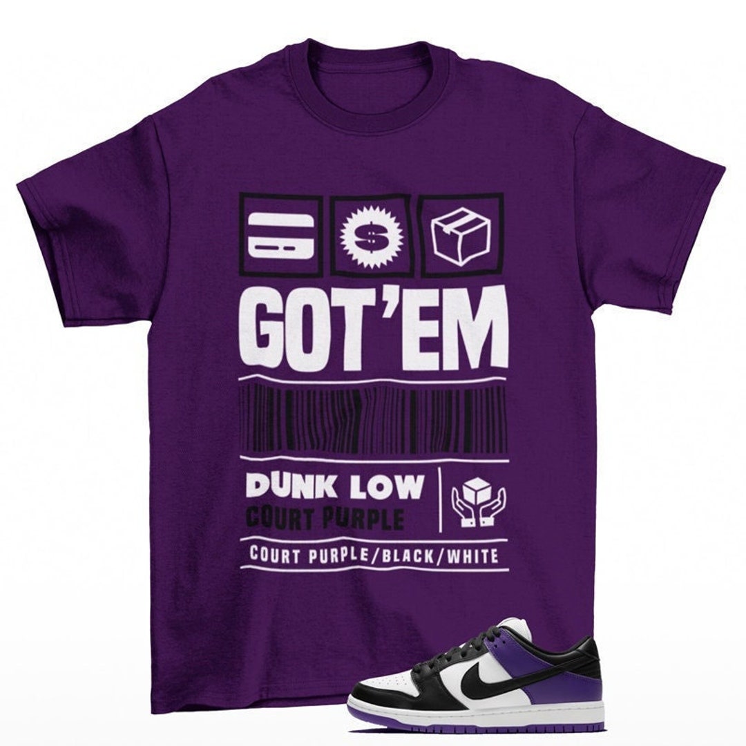 Legends T-Shirt Match Nike Dunk Low Court Purple main image 0