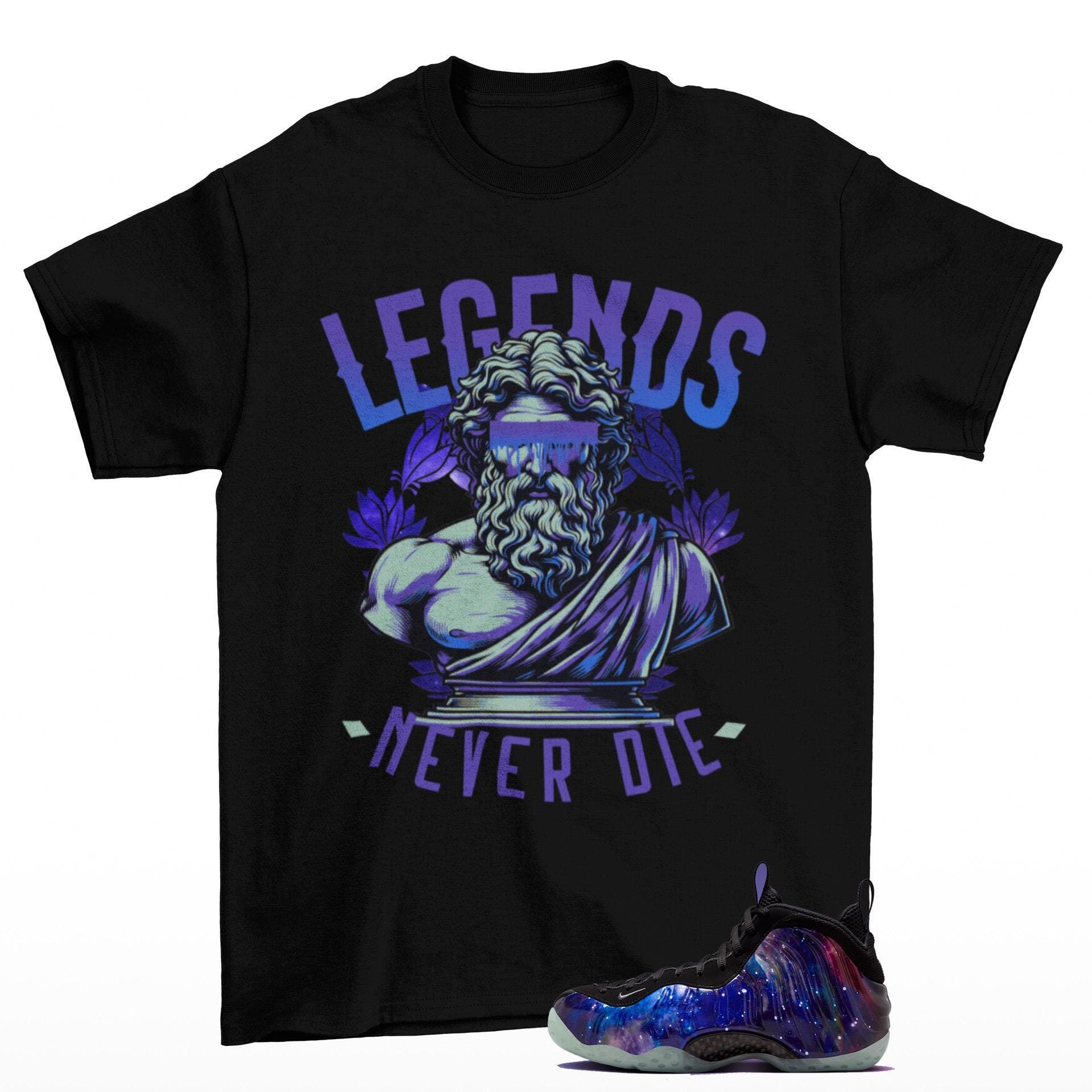 "Sick Kicks" Graphic T-Shirt - Nike Zoom Rookie Galaxy Foamposite Design, Multiple Sizes