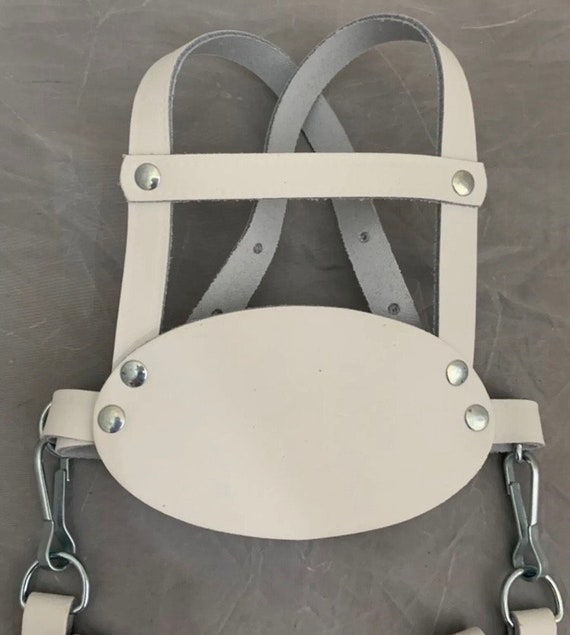Genuine Leather Baby Walking Harness: Toddler Safety Reins