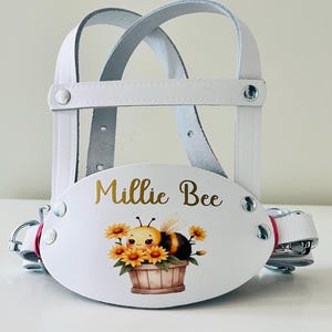 Childrens Personalised Traditional Genuine Leather Safety Harness Walking Reins baby toddler safety new baby gifts baby shower accessories