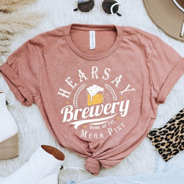 Hearsay Brewery T-shirt, Brewing Co, Mega Pint, Hearsay shirt