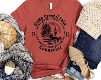 Camp Crystal Lake shirt | Halloween shirt | Horror Movie shirt | Camp Counselor shirt