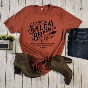 Salem Broom Company shirt | Halloween shirt | Witch shirt | Salem Witch shirt