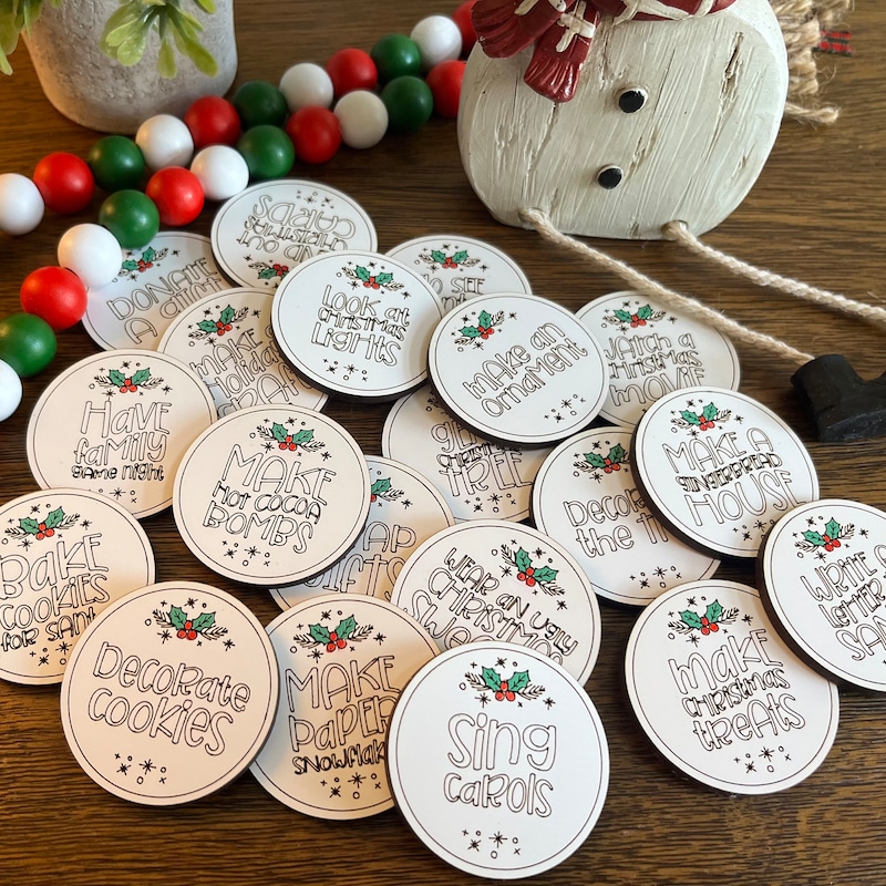 Christmas Coin Advent Calendar Etsy