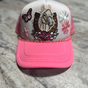 Printing Animal Horse Trucker Cap Personalize Animal Horse Meshback