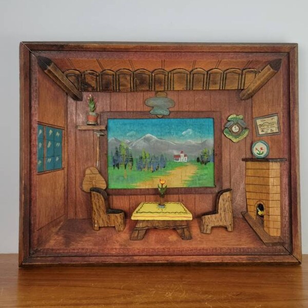 Miniature Shadow Box Etsy