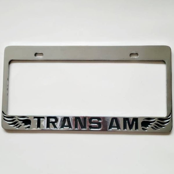 Firebird License Plate Frame Etsy