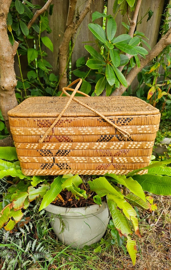 Beachcomber Rectangular Handled Storage Baskets