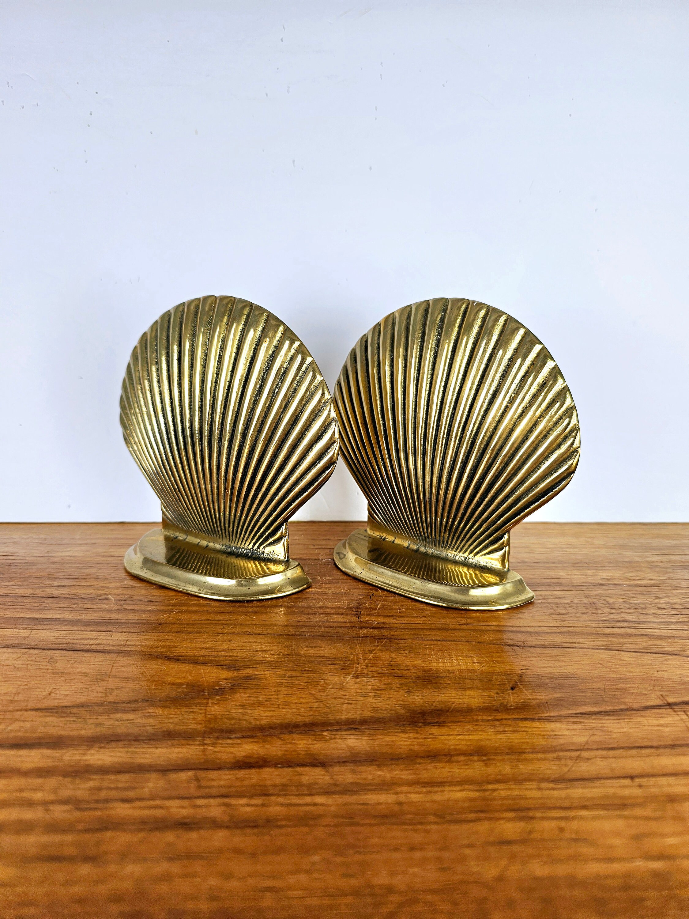 Brass Shell Bookends -  Canada