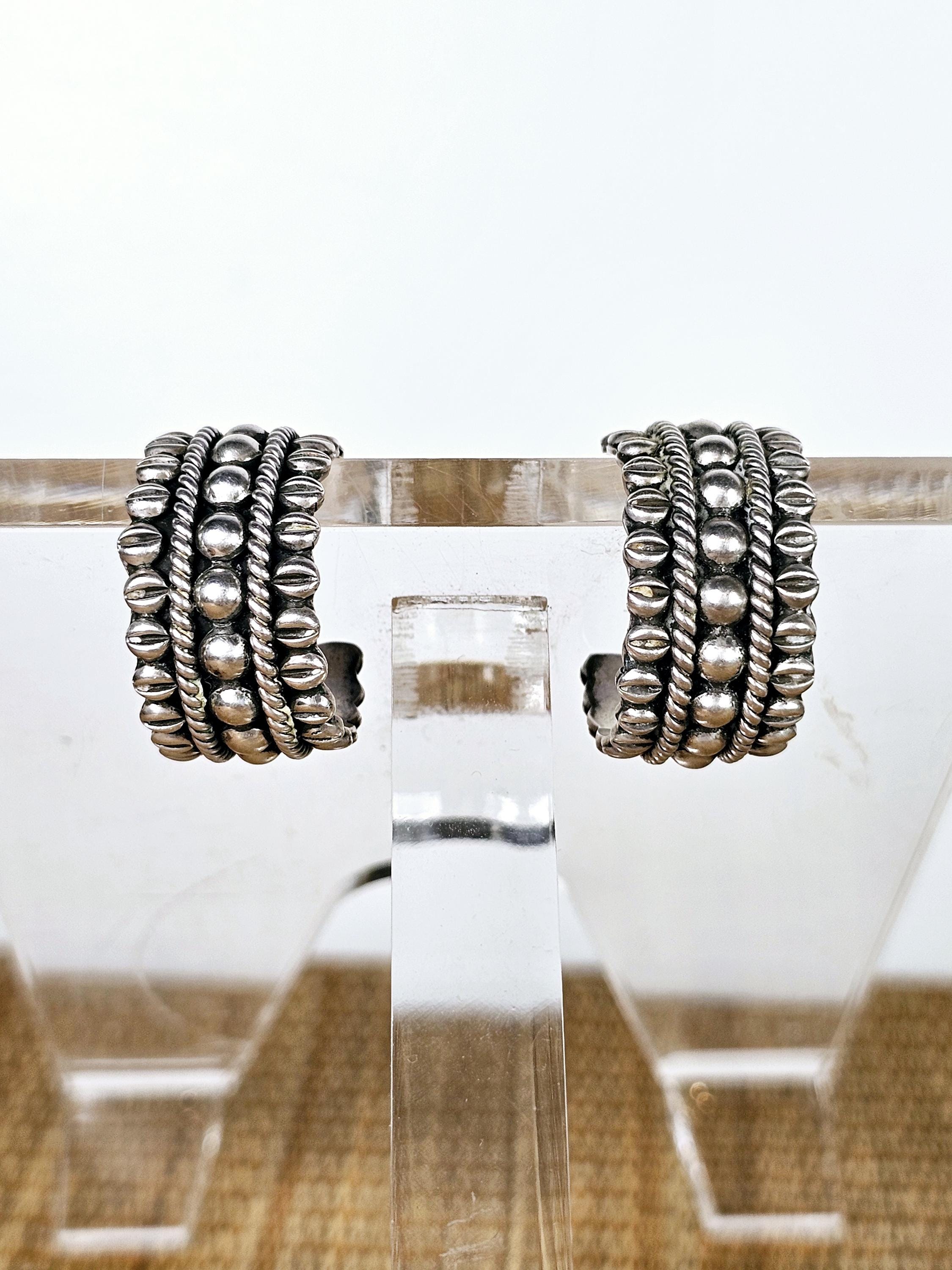 vintage ▢MEXICO▢メキシコ　 925 　カフバングル ビンテージmexicoシルバー925ワイド バングル ボーンカフ名作