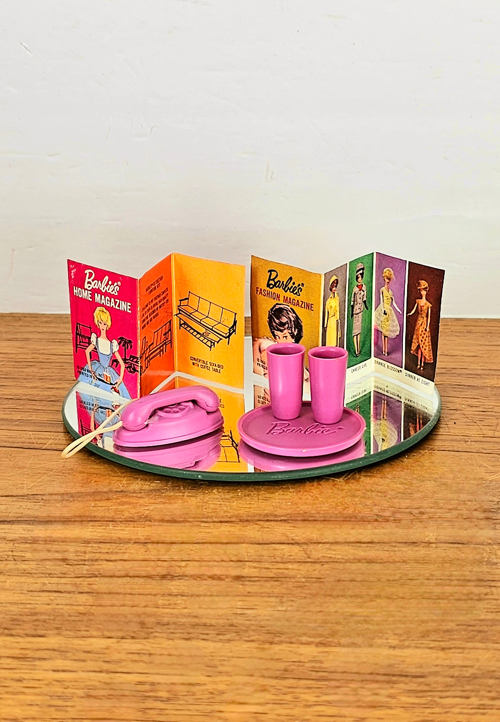 Vintage Barbie Lunch Box with tray