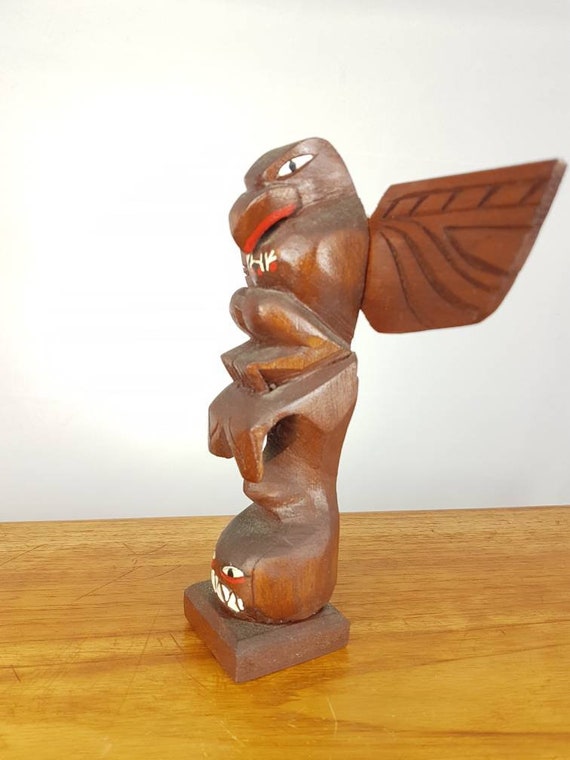 Figurines & Knick Knacks Art & Collectibles Miniature Totem Pole Animal