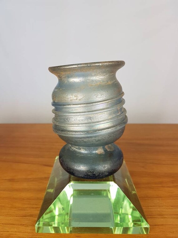 Ancient Roman Glass Bottle 1st To 3rd Century Translucent Etsy