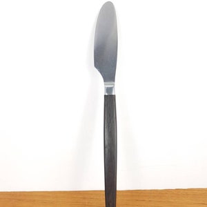 Dinner Knife  Eton design. Made by Raadvad, Denmark, designed by Henning Norgaard. Mid-Century Modern Scandinavian cutlery