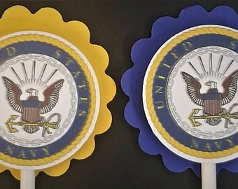 Army Cupcake  Toppers Set of 24