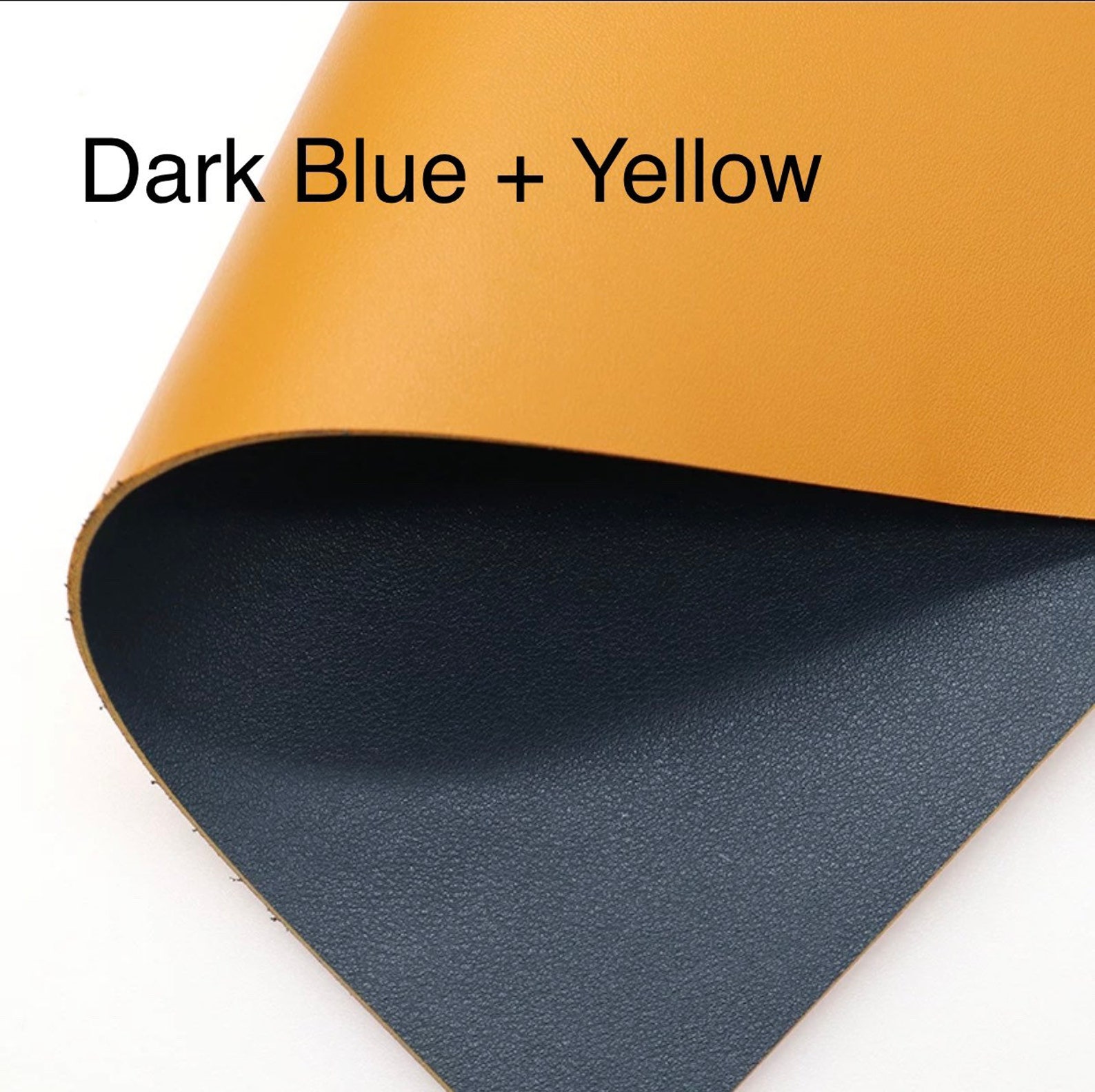 A4 Size PU Double Sided Leather Sheets 1.8mm Great for Etsy