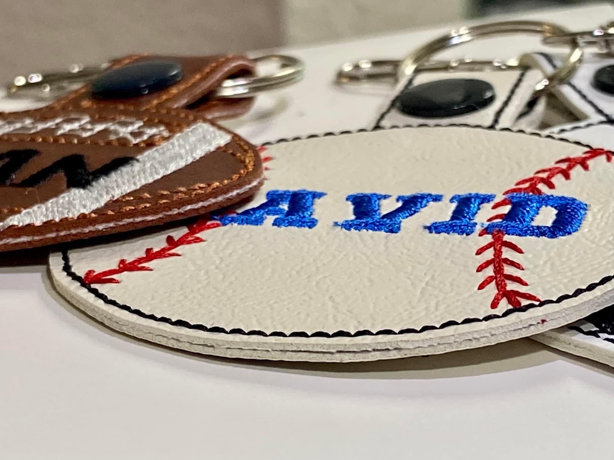 Personalized / Custom Sports Bag Tags Keychains Name Tags Etsy