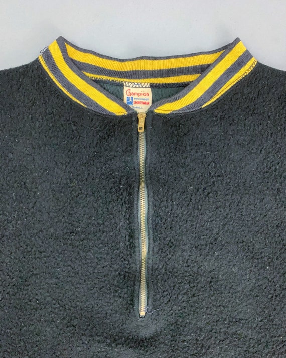 Vintage 50s Champion Half-zip Sweatshirt | 1950s RARE Vintage 50s Champion Half-zip Sweatshirt | 1950s RARE