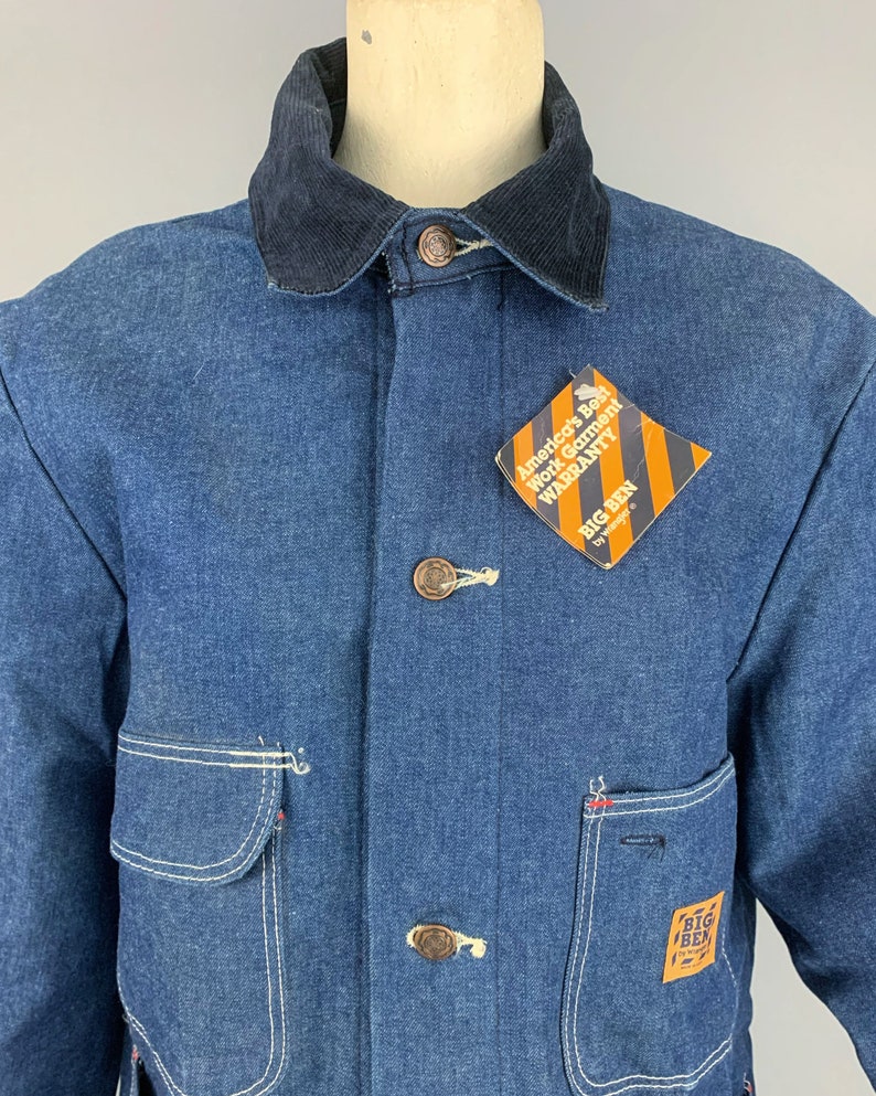 Vintage 80s Big Ben by Wrangler Flannel Lined Denim Jacket - Etsy