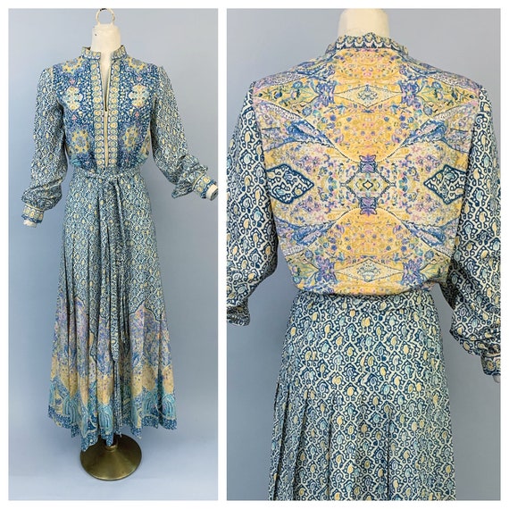 Vintage 70s Malcolm Starr dress | 1960s 1970s Malc