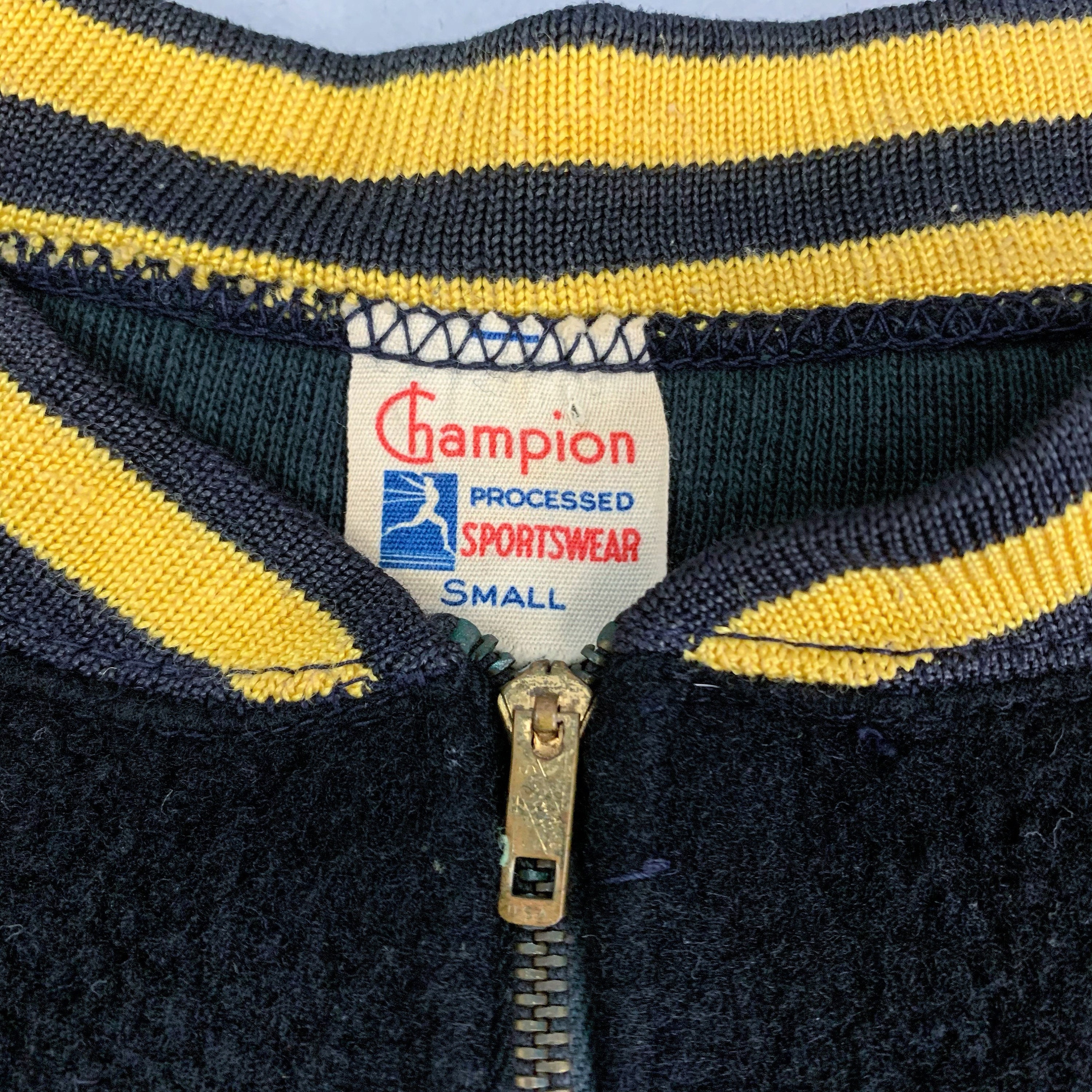 Vintage 50s Champion Half-zip Sweatshirt | 1950s RARE Vintage 50s Champion Half-zip Sweatshirt | 1950s RARE