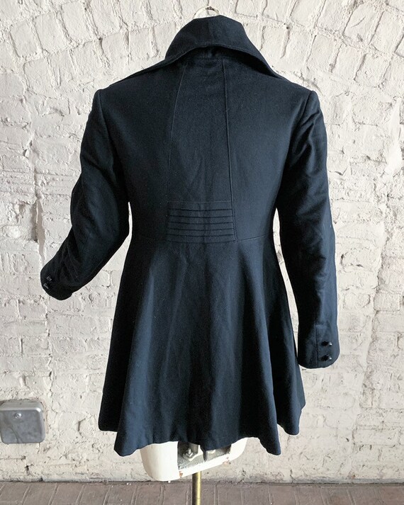 Antique Edwardian wool coat | 1900s 1910s black w… - image 8