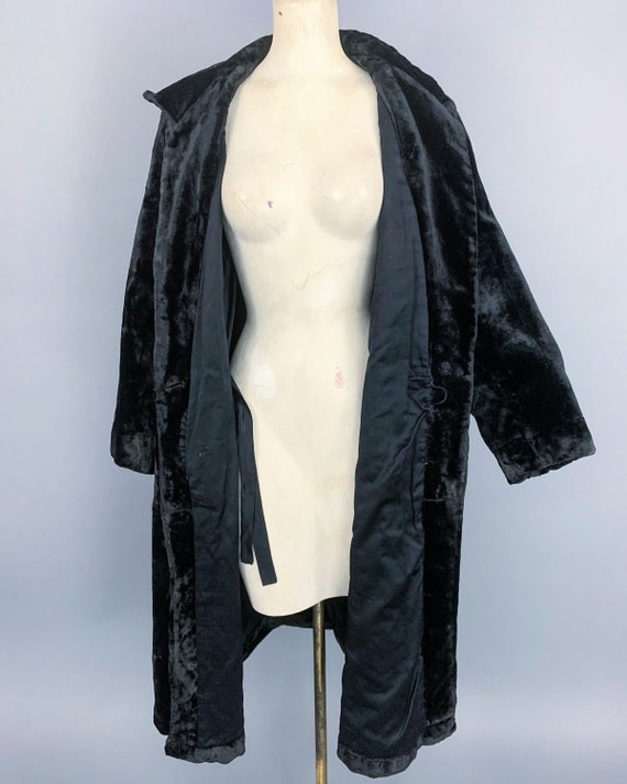 Antique Edwardian 20s plush coat | Antique 1910s … - image 9
