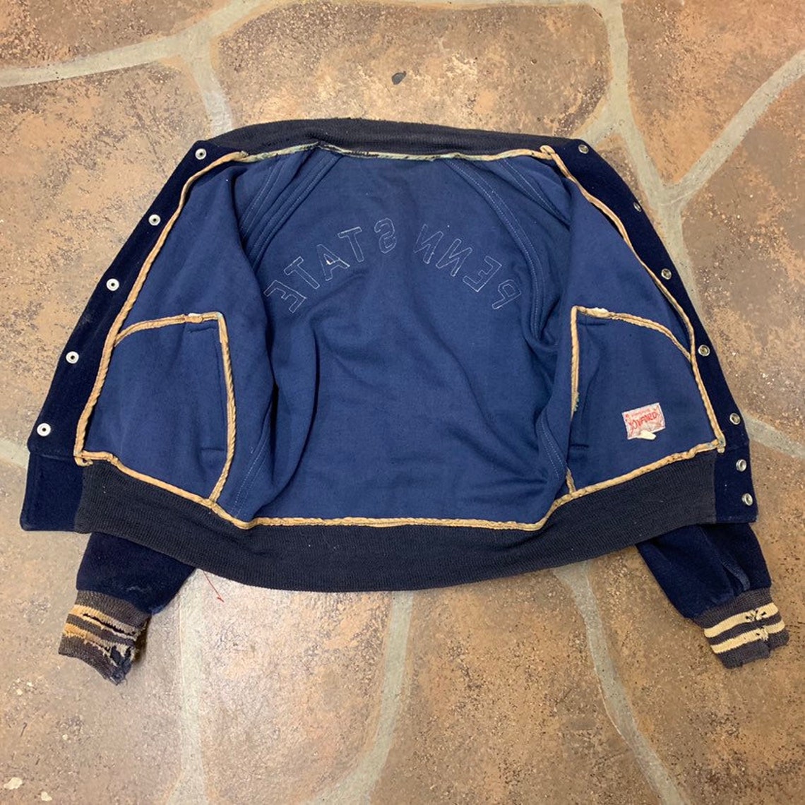 Vintage 40s 50s Penn State letterman jacket 1940s 1950s | Etsy