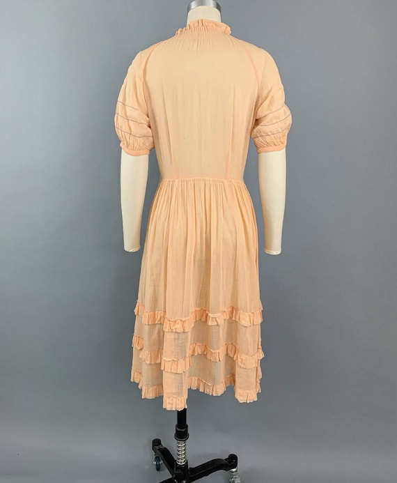 Vintage 20s 30s Hungarian dress | 1920s 1930s pea… - image 9
