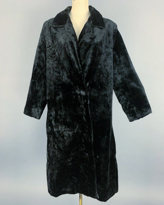 Antique Edwardian 20s plush coat | Antique 1910s … - image 2