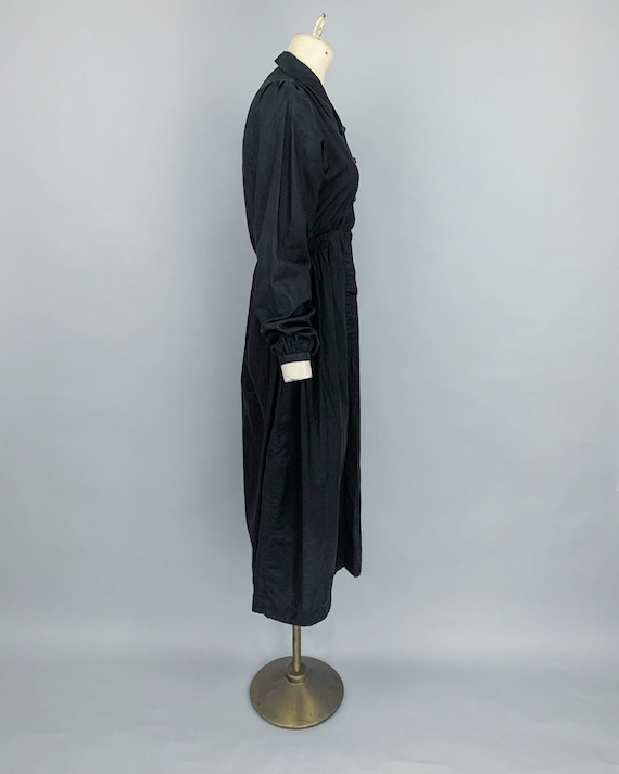 Antique Edwardian maids dress | 1900s 1910s black… - image 6