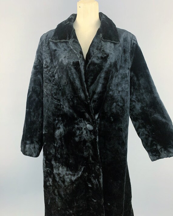 Antique Edwardian 20s plush coat | Antique 1910s … - image 3