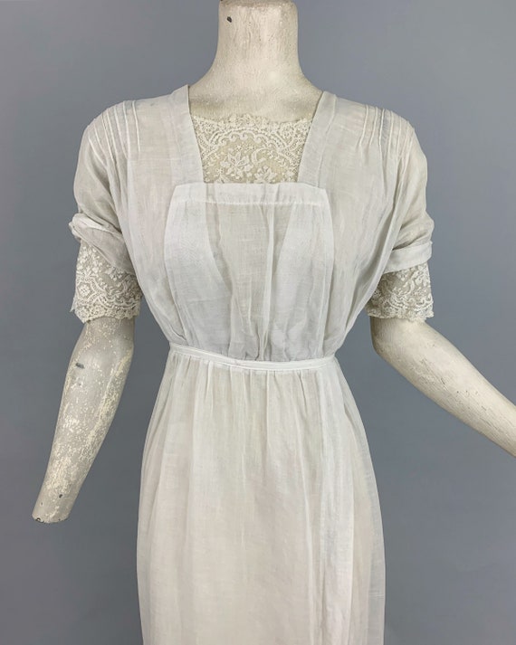 Antique Edwardian tea gown | Early 1900s 1910s Ed… - image 3