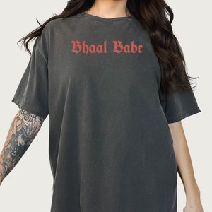 Bhaal Babe BG3 Shirt, Baldur&#39;s Gate 3 Bhaal Spawn Tshirt, Dark Urge BG3 Tee, Durge Baldur&#39;s Gate 3 T-shirt, Astarion BG3, Astarion Shirt