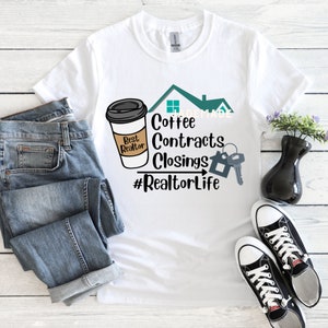 Kaffee Aufträge Abschluss Realtor Life- Realtor-Realty-PNG-Sublimation-Digital