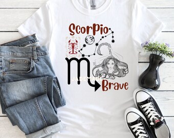Scorpio Zodiac PNG: Sublimation Design (Digital Download)