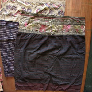 Pair of Vintage Thai Peasant Skirts