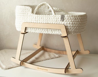 Doll Bed Baby Doll Crib Doll Cradle Dollhouse Bed Crochet
