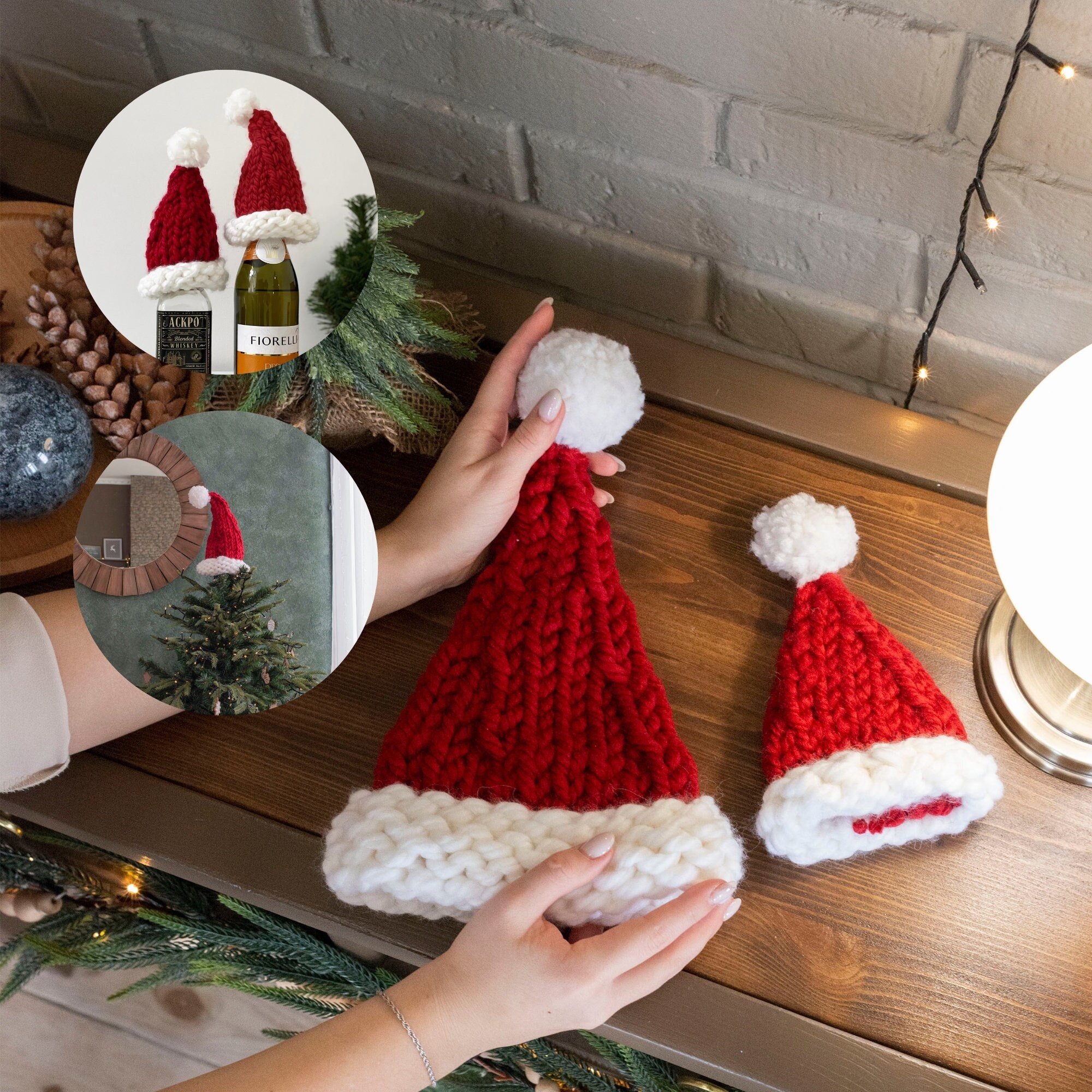 21+ Lighted Santa Claus Tree Topper